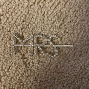 Mrs Bridal Hair Pin